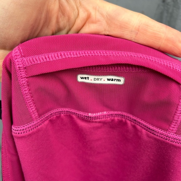 Lululemon Vintage Pinstriped Shorts, size 12 - Picture 7 of 8